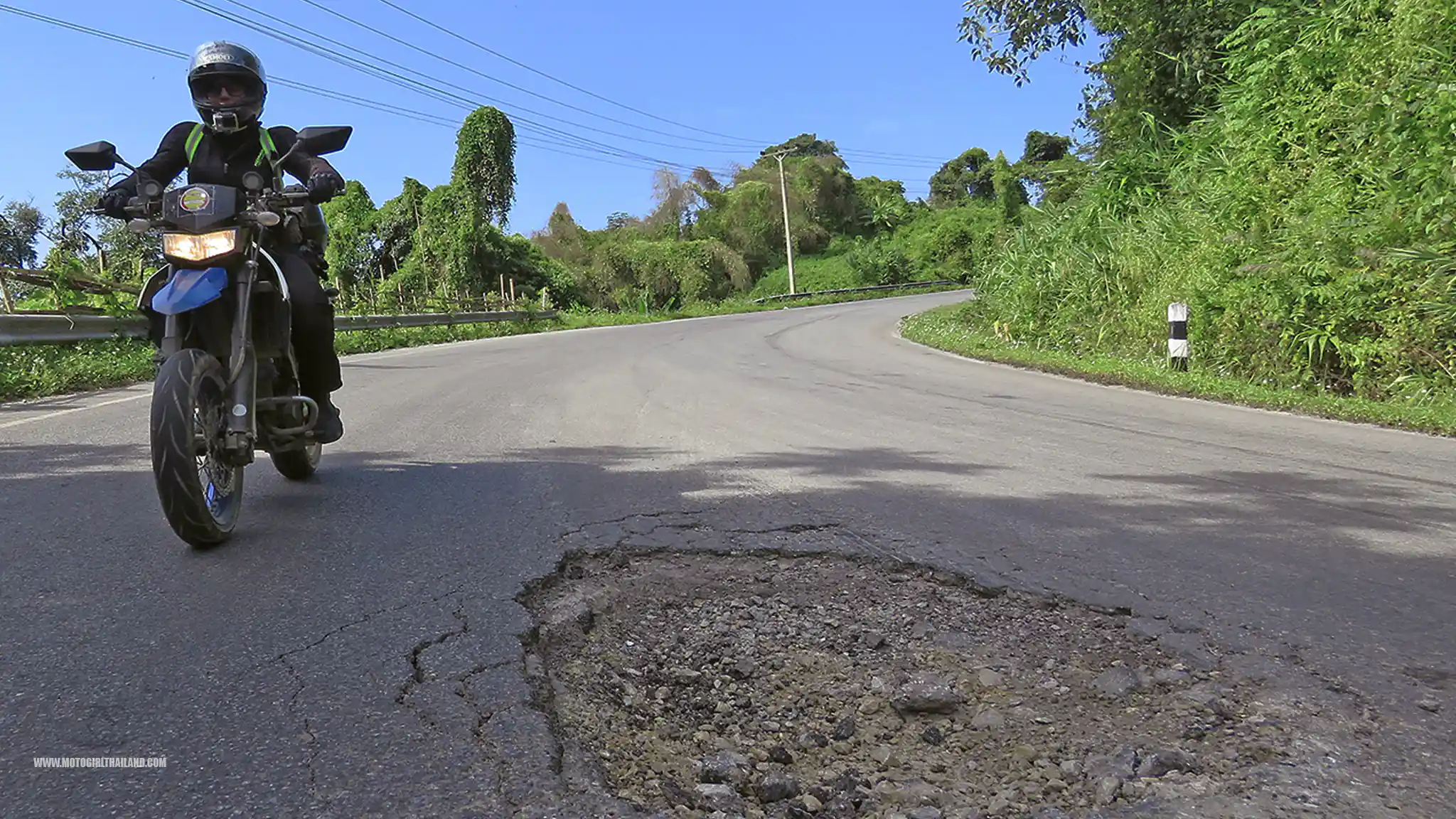 Laos Luang Namtha Pot Holes