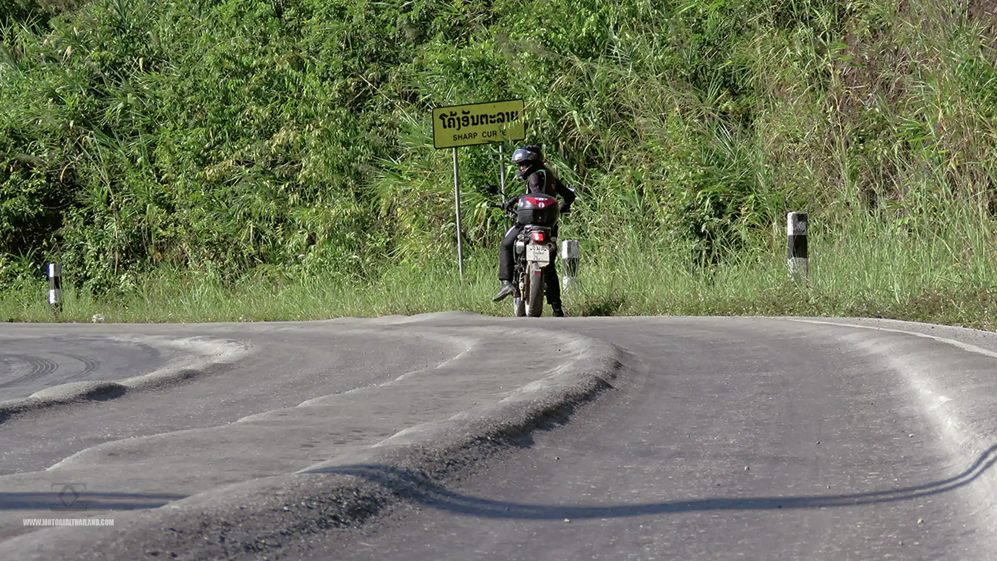 Laos Luang Namtha Warped Road