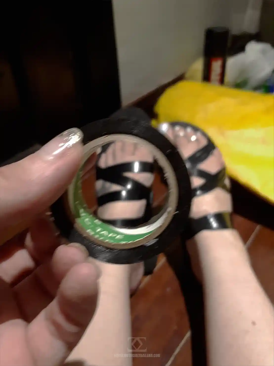 Laos Luang Prabang Sandals Electrical Tape