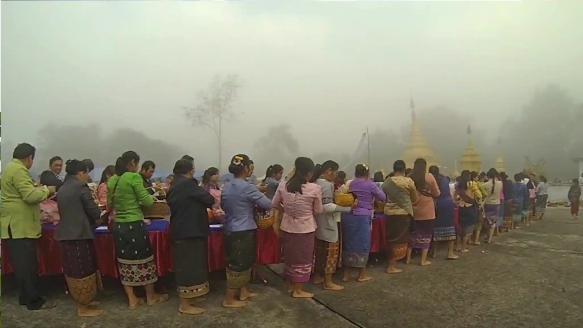 Laos Muang Sing Festival Misty Tambon