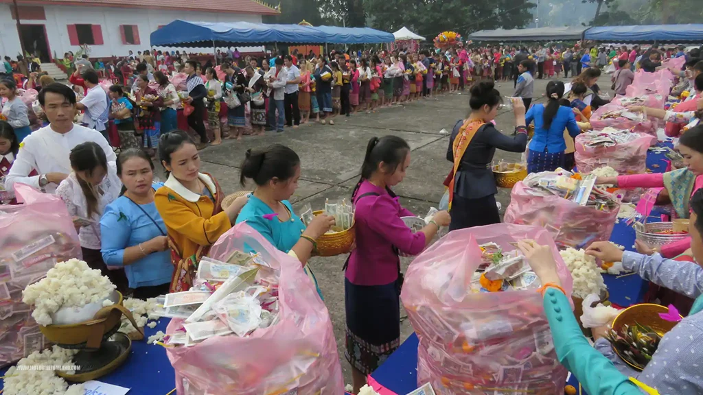 Laos Muang Sing Festival Tambon