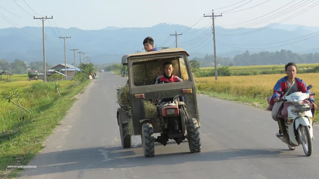 Laos Muang Sing Road to Chinese Border