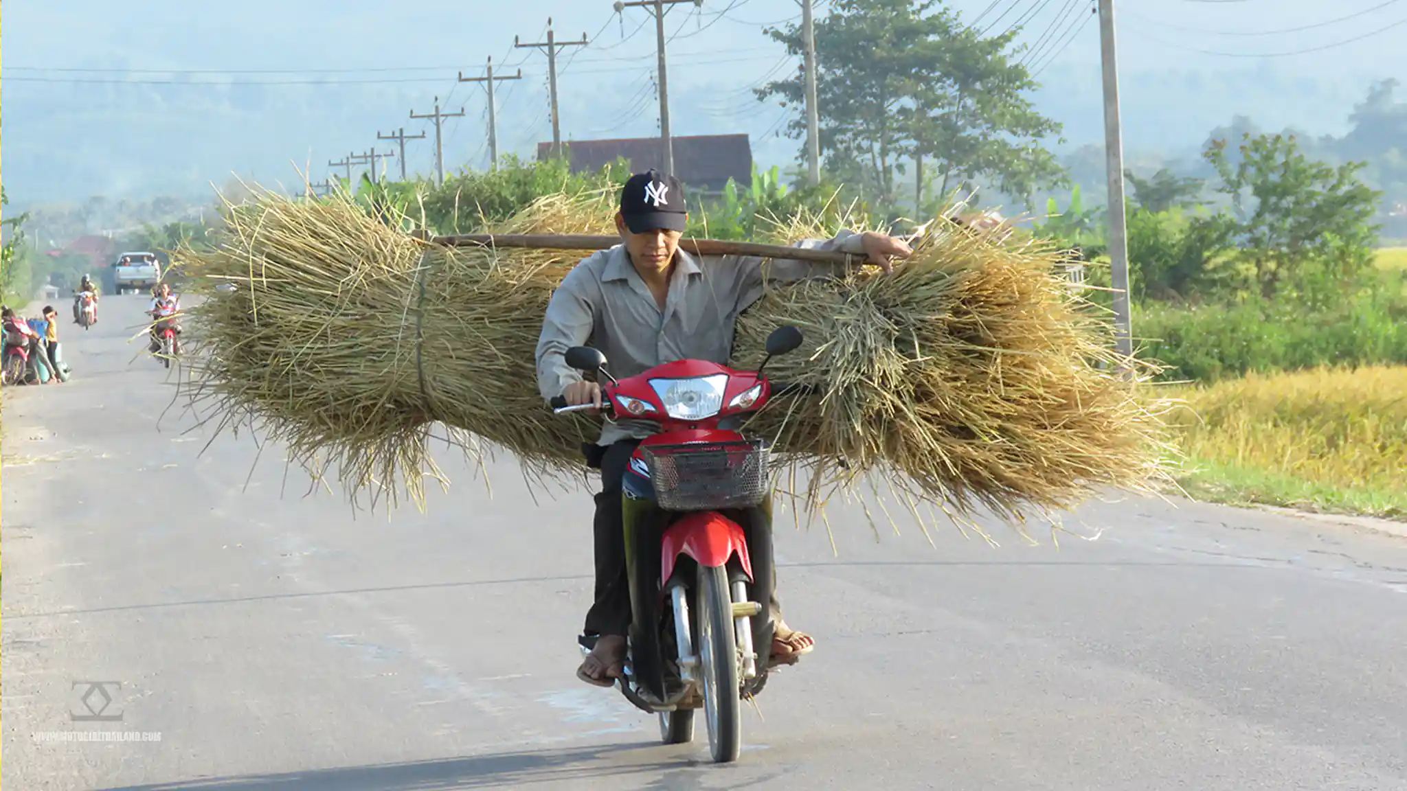 Laos Muang Sing Road to Chinese Border