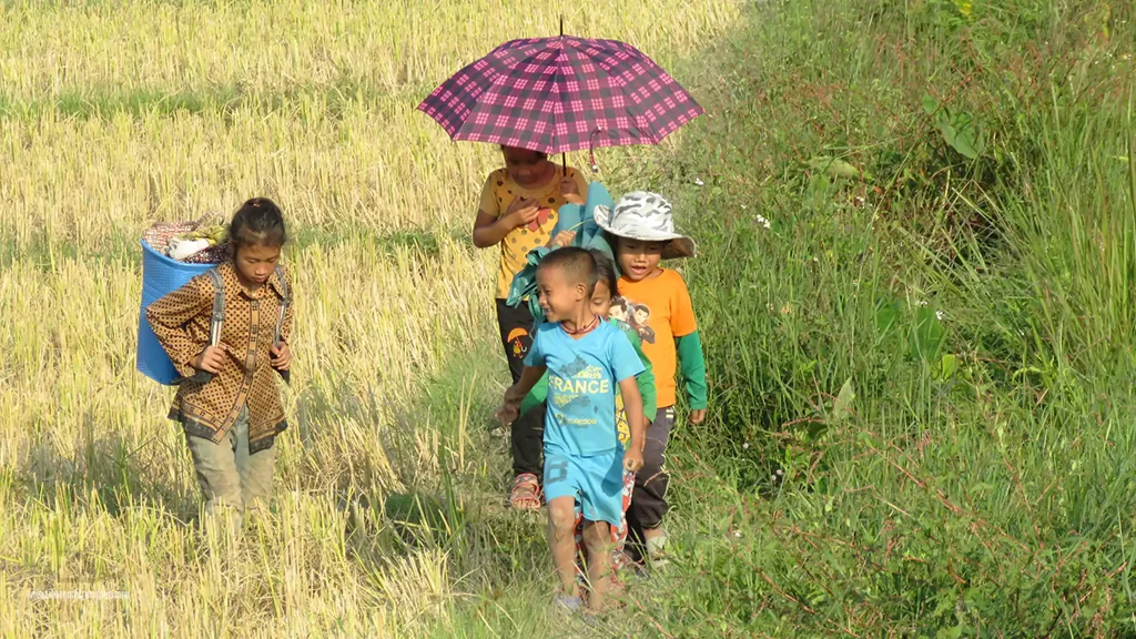 Laos Muang Sing Road to Chinese Border