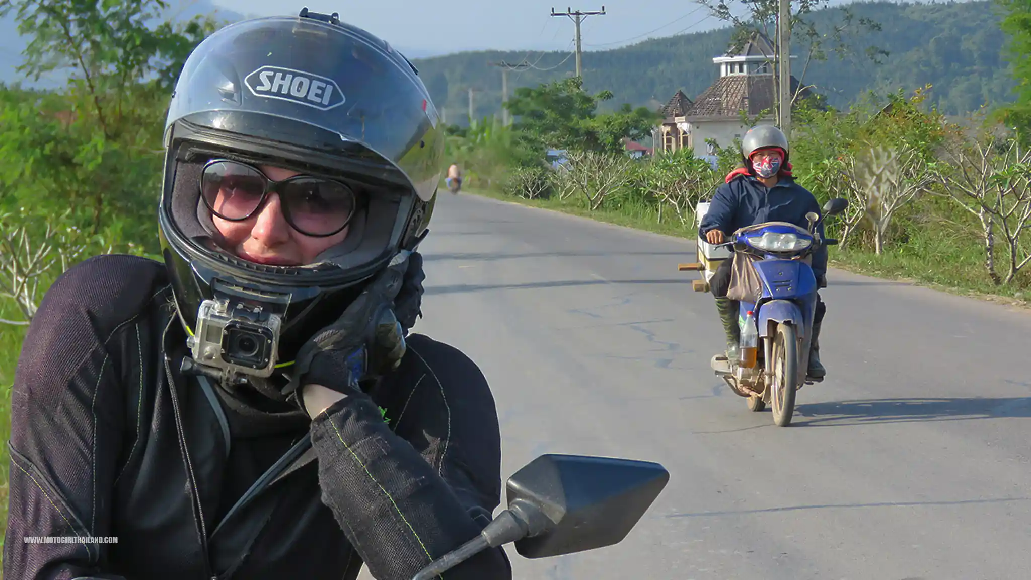 Laos Muang Sing Road to Chinese Border