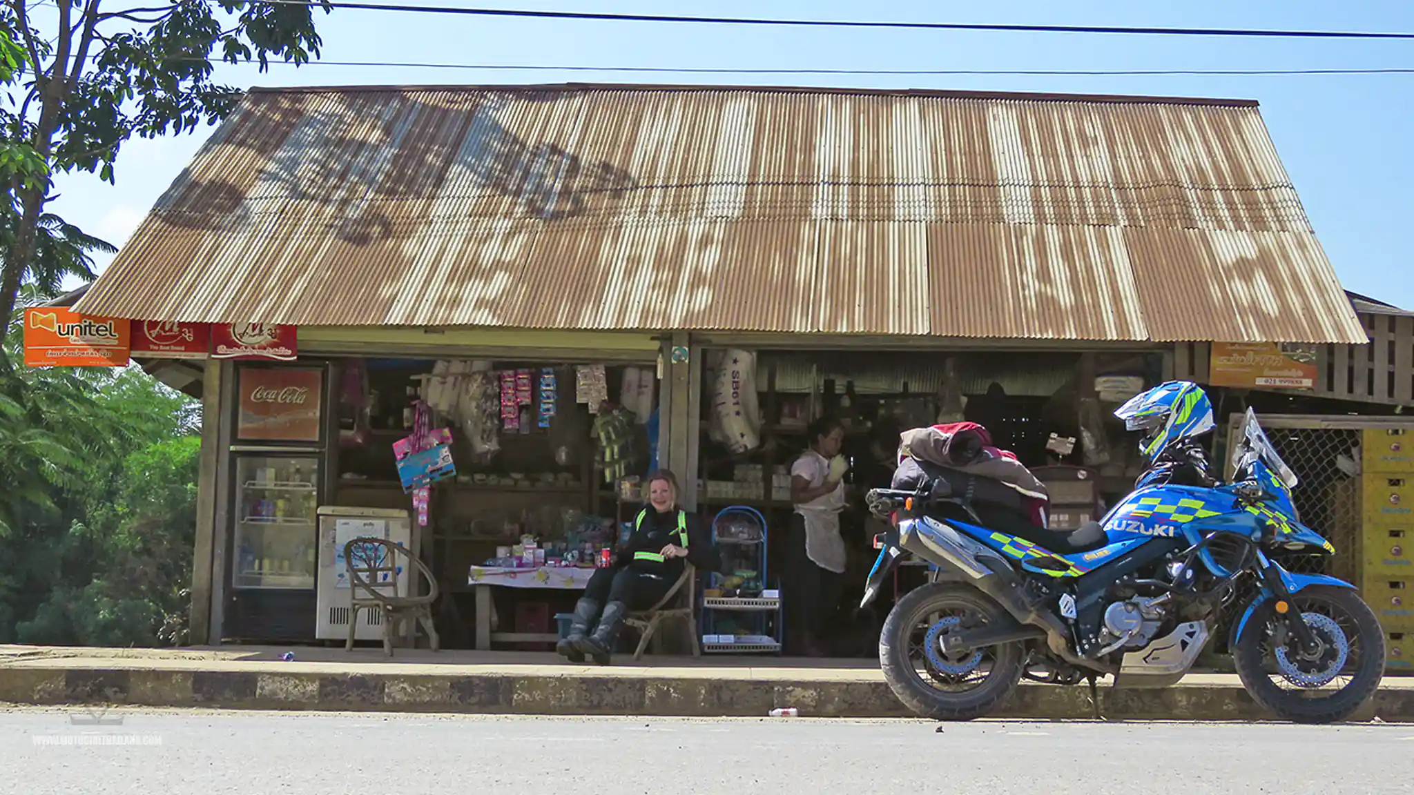 Laos Muang Sing Roadside Shop