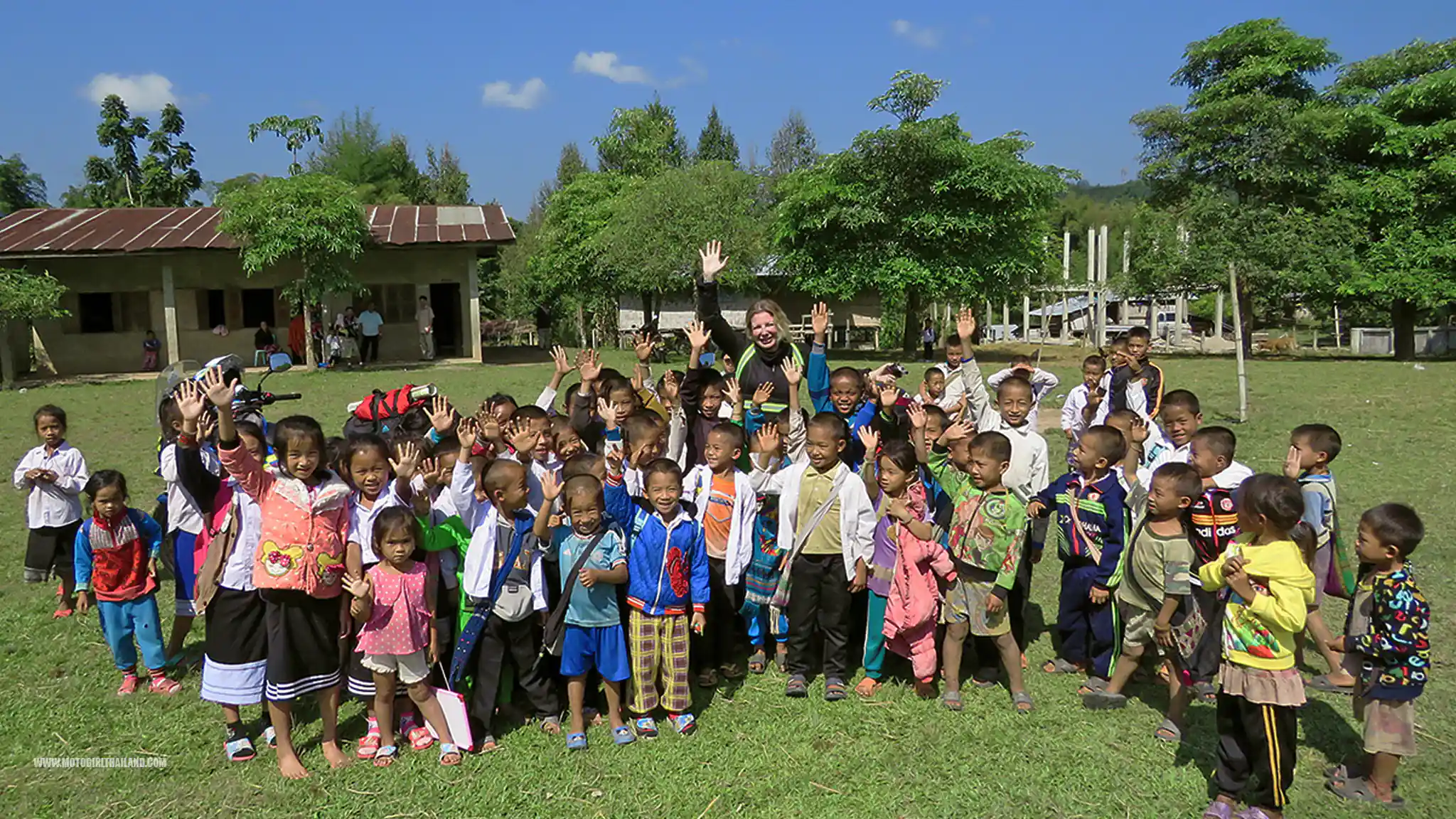 Laos Muang Sing School Children