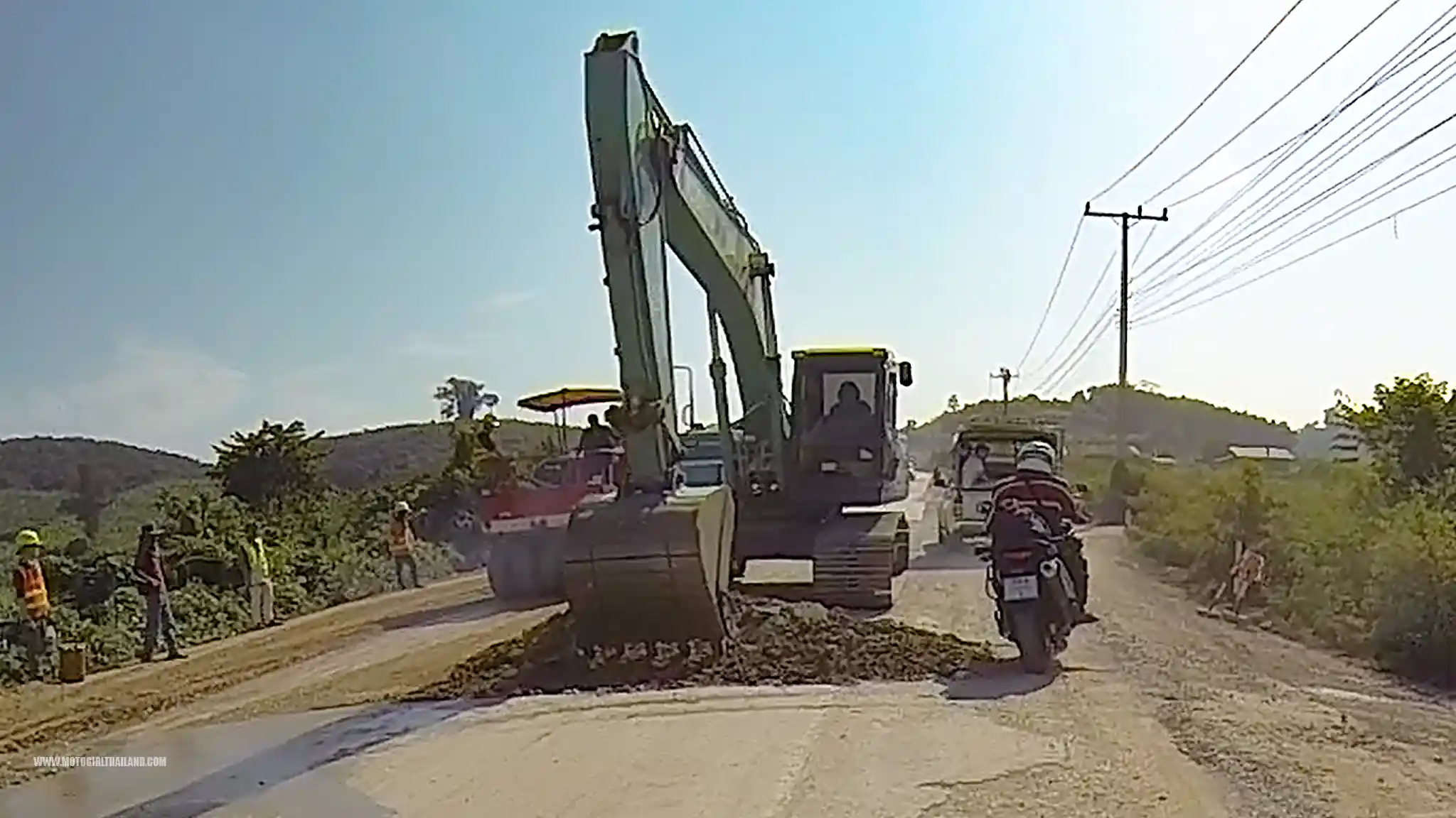 Laos Roadworks