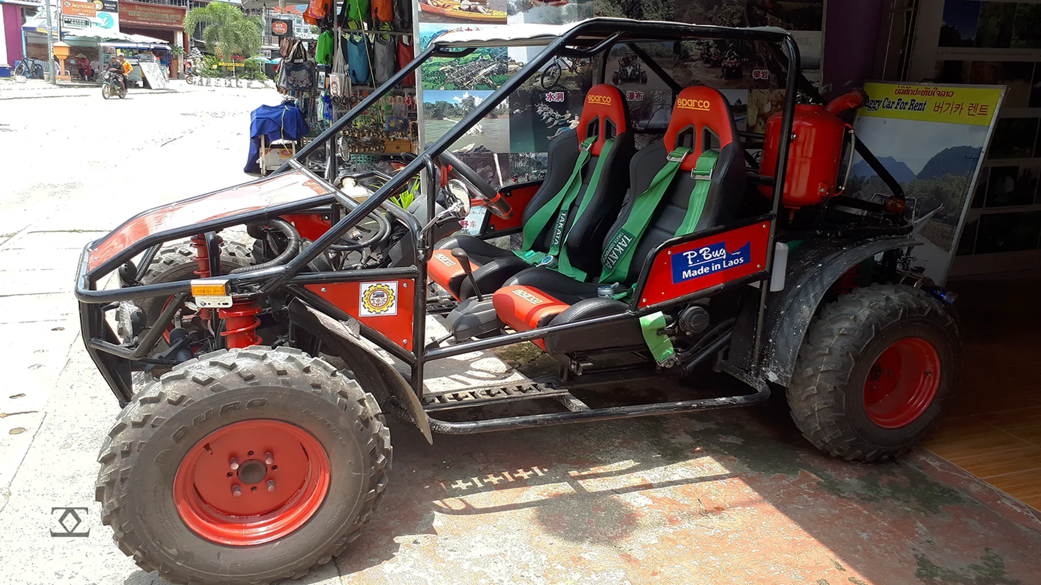 Laos Vang Vieng Buggie