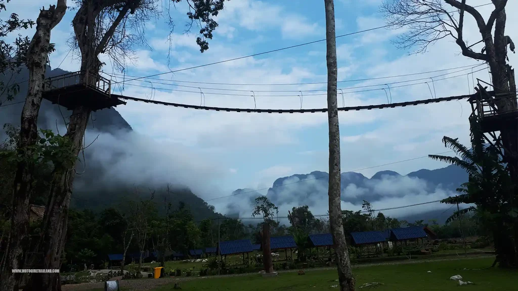 Laos Vang Vieng Misty