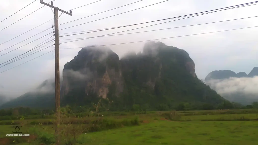 Laos Vang Vieng Misty
