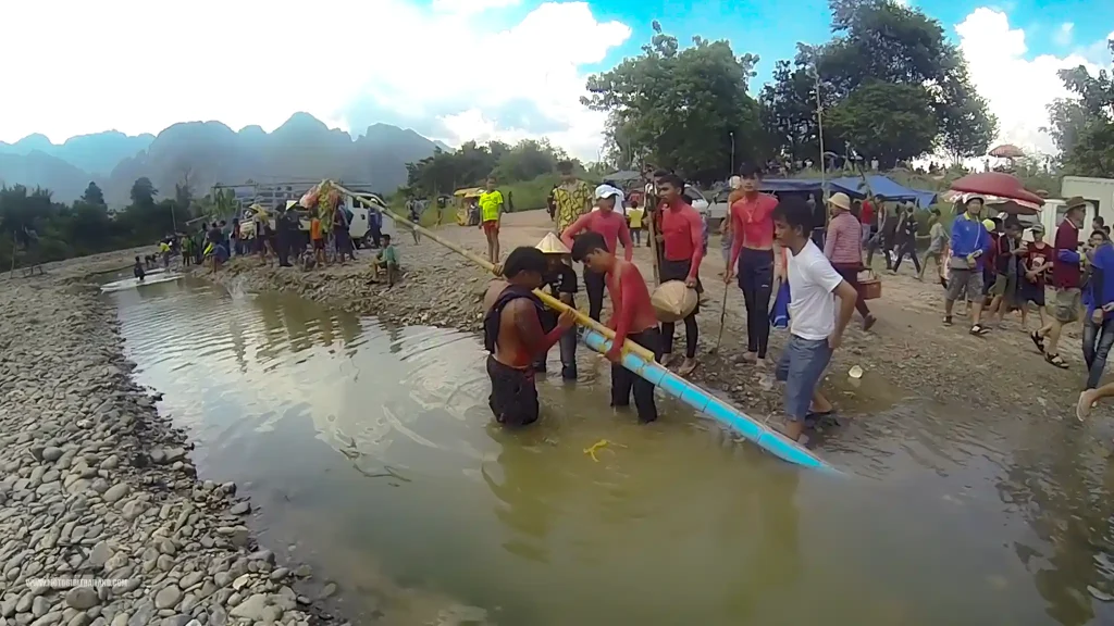 Laos Vang Vieng Rocket Festival Bun Bang Fai 22