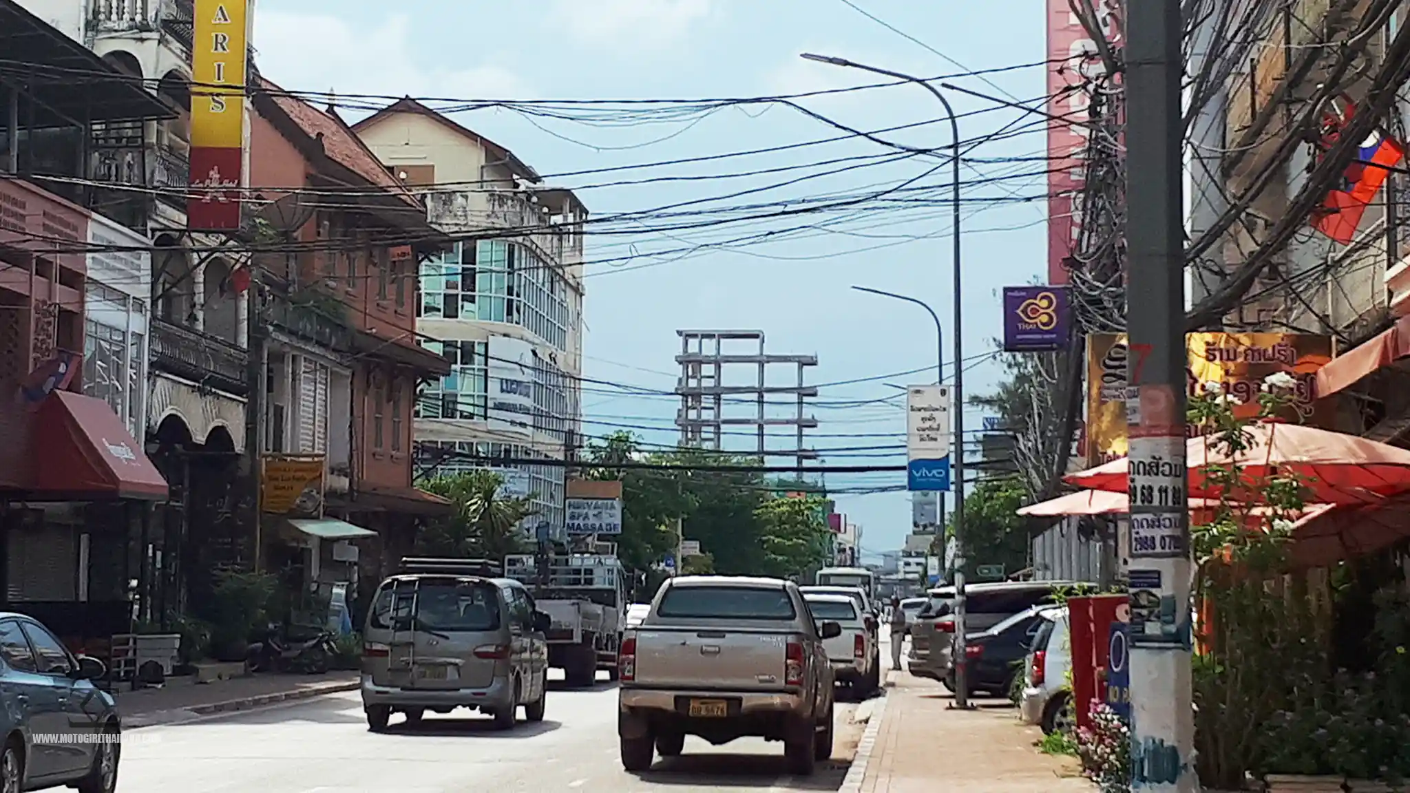 Laos Vientiane Road
