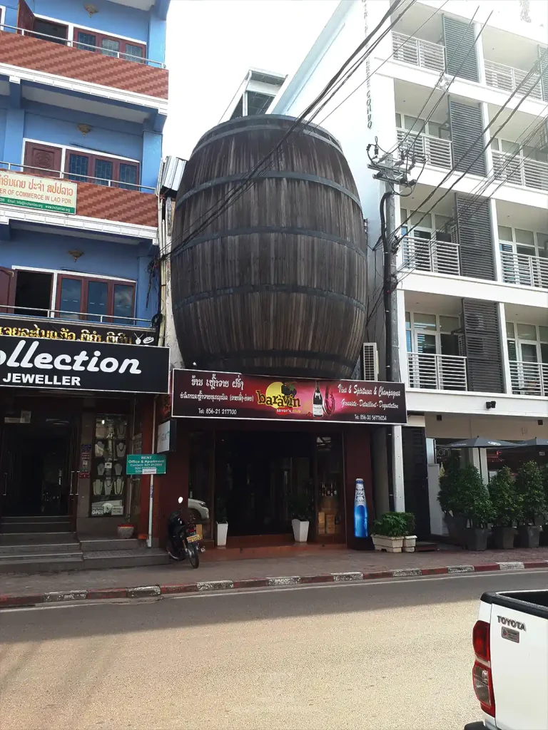 Laos Vientiane Winery Shop