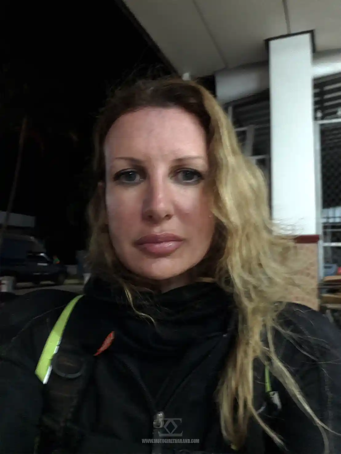 Vientiane Laos to Chiang Mai in The Dark Zed Garage