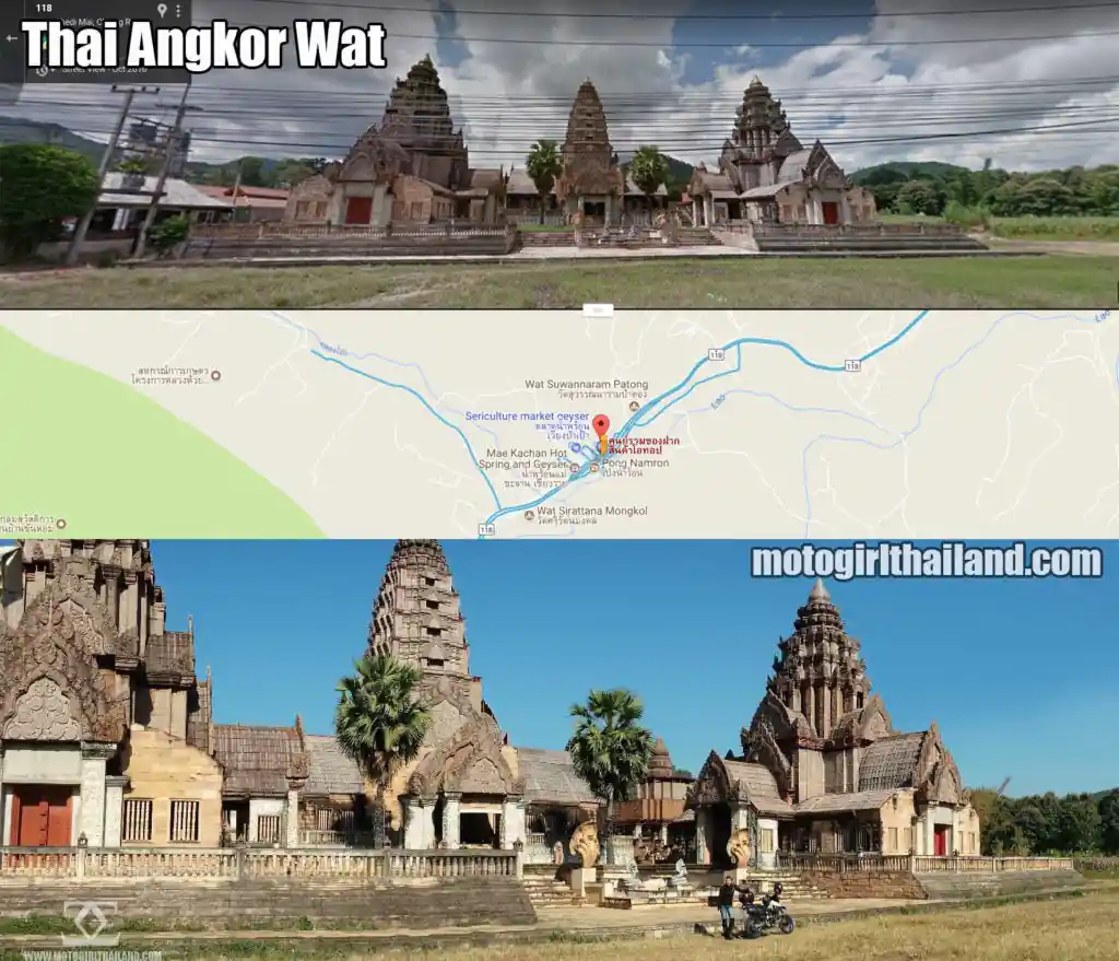 Mae Kachan Hot Spirngs Thai Angkor Wat