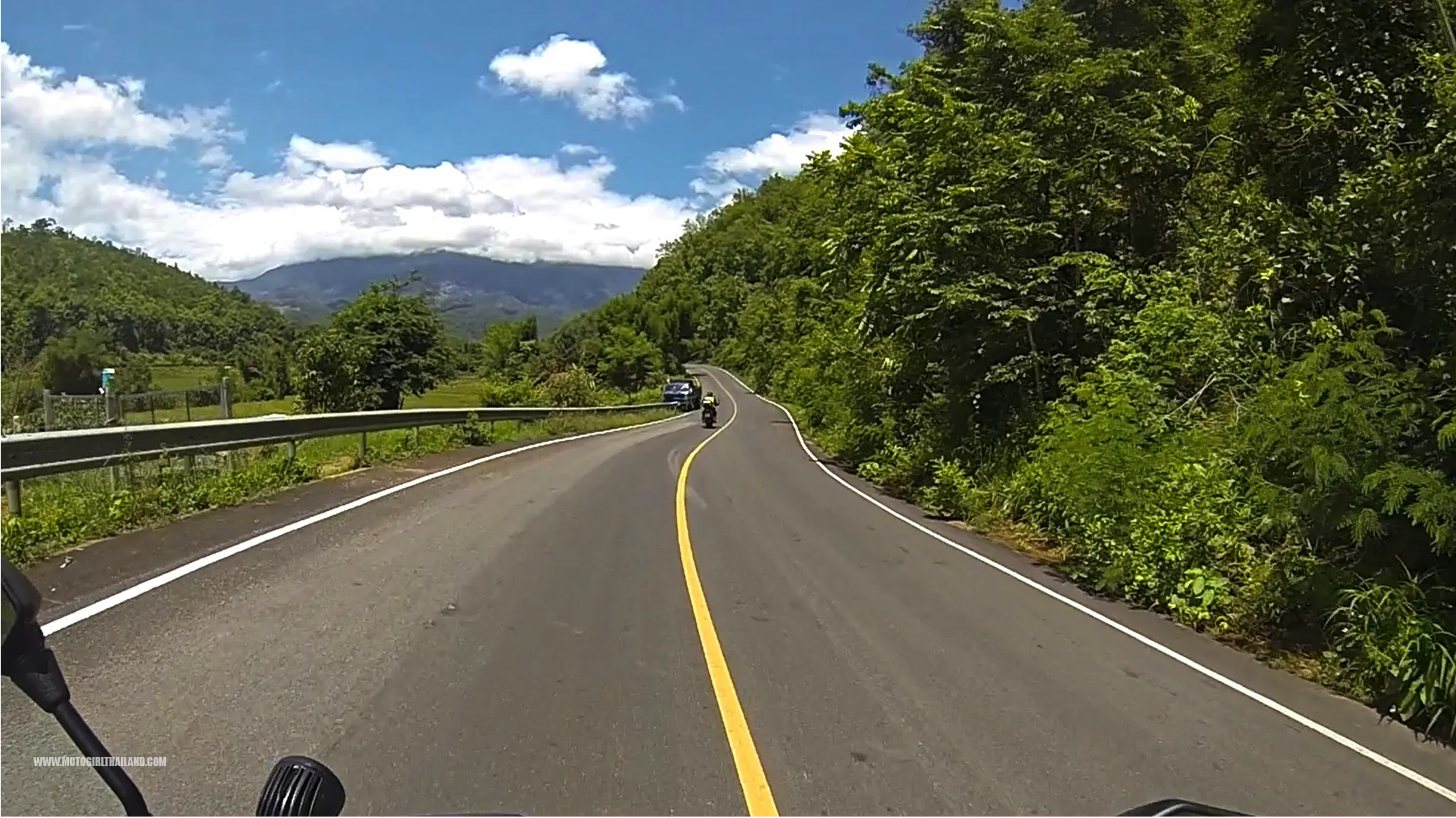 Mae Sariang Ride Khun Yuam Route Resurfaced