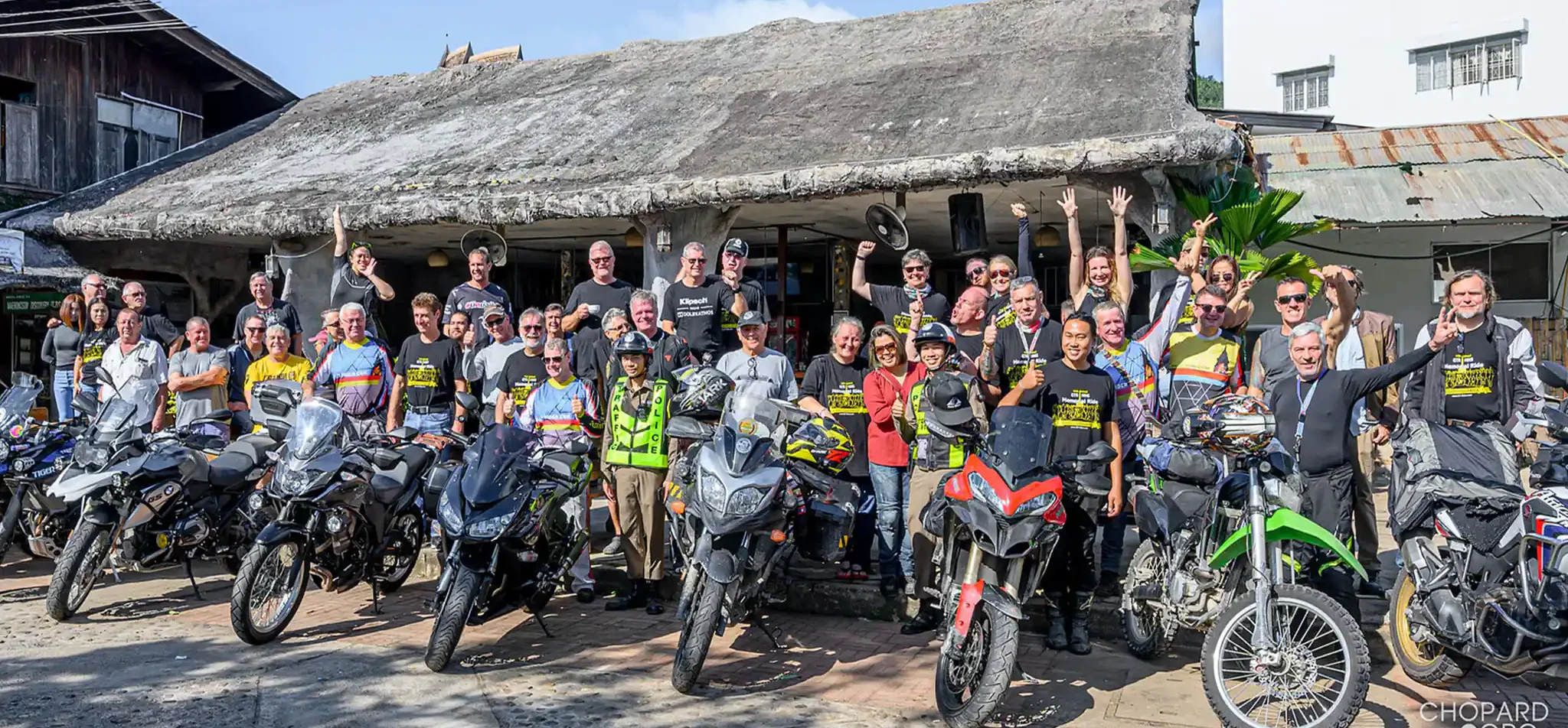 group of motorcycle riders