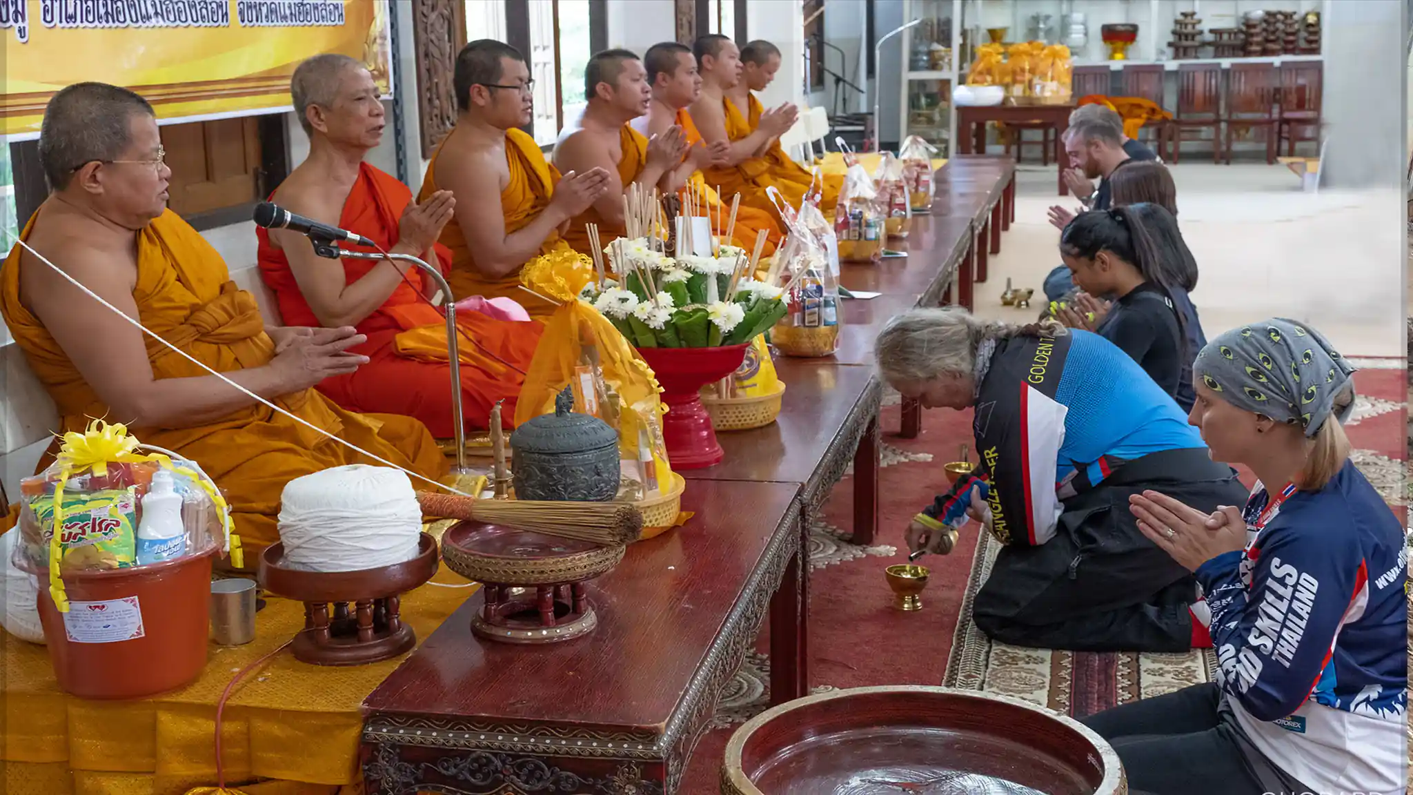 Monk ceremony