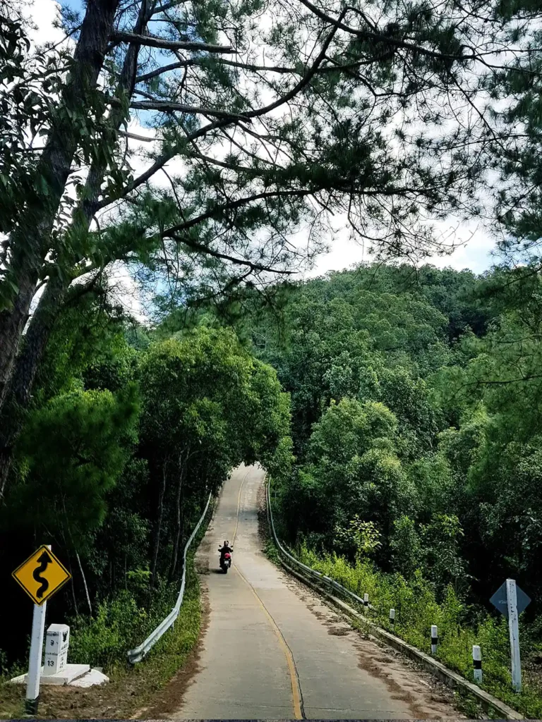 motorcycle on a road