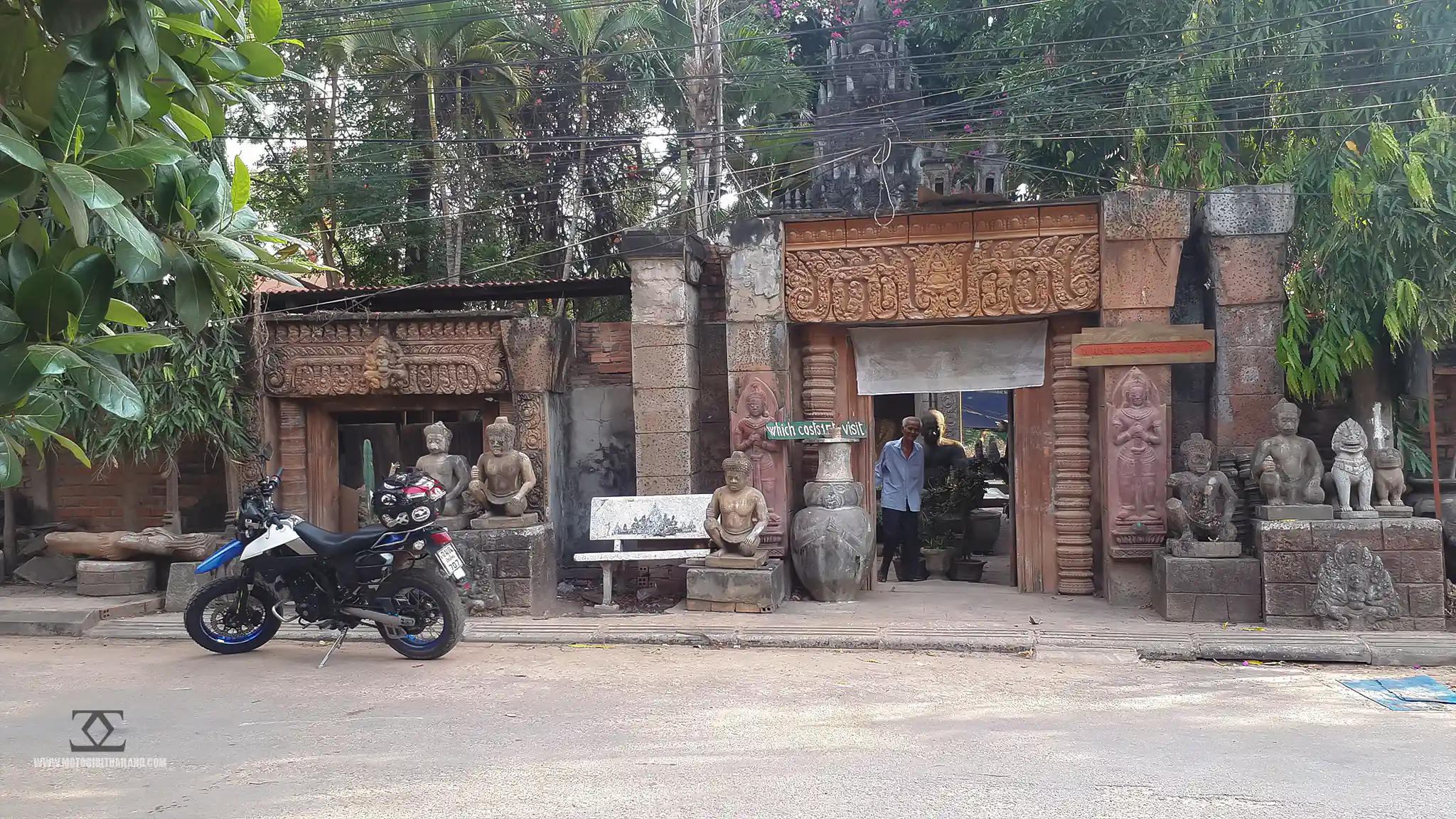 Miniature Replicas of Angkor's Temples Siem Reap Cambodia
