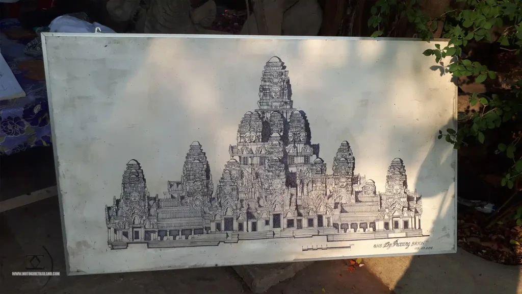 Miniature Replicas of Angkor's Temples Siem Reap Cambodia