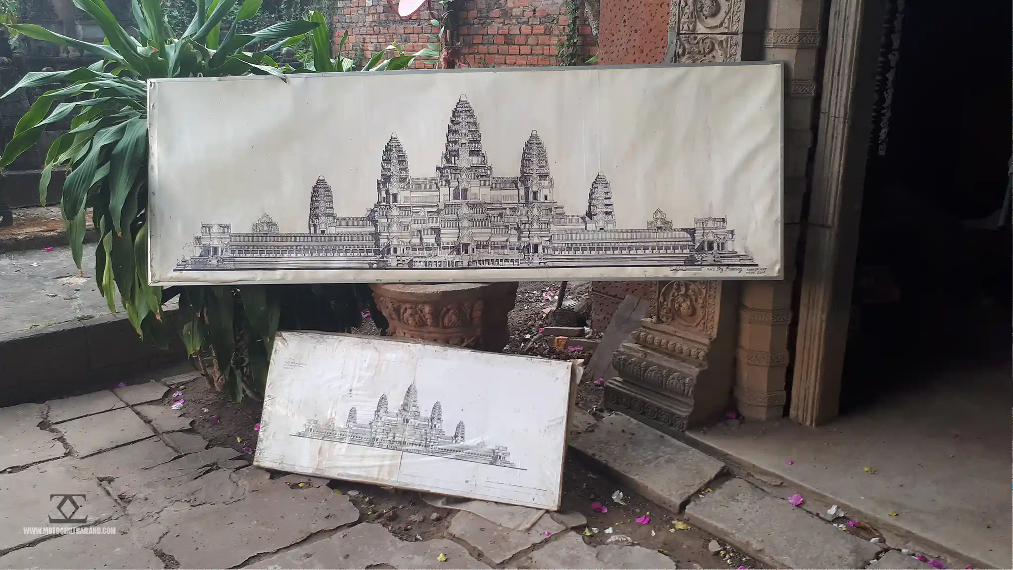 Miniature Replicas of Angkor's Temples Siem Reap Cambodia