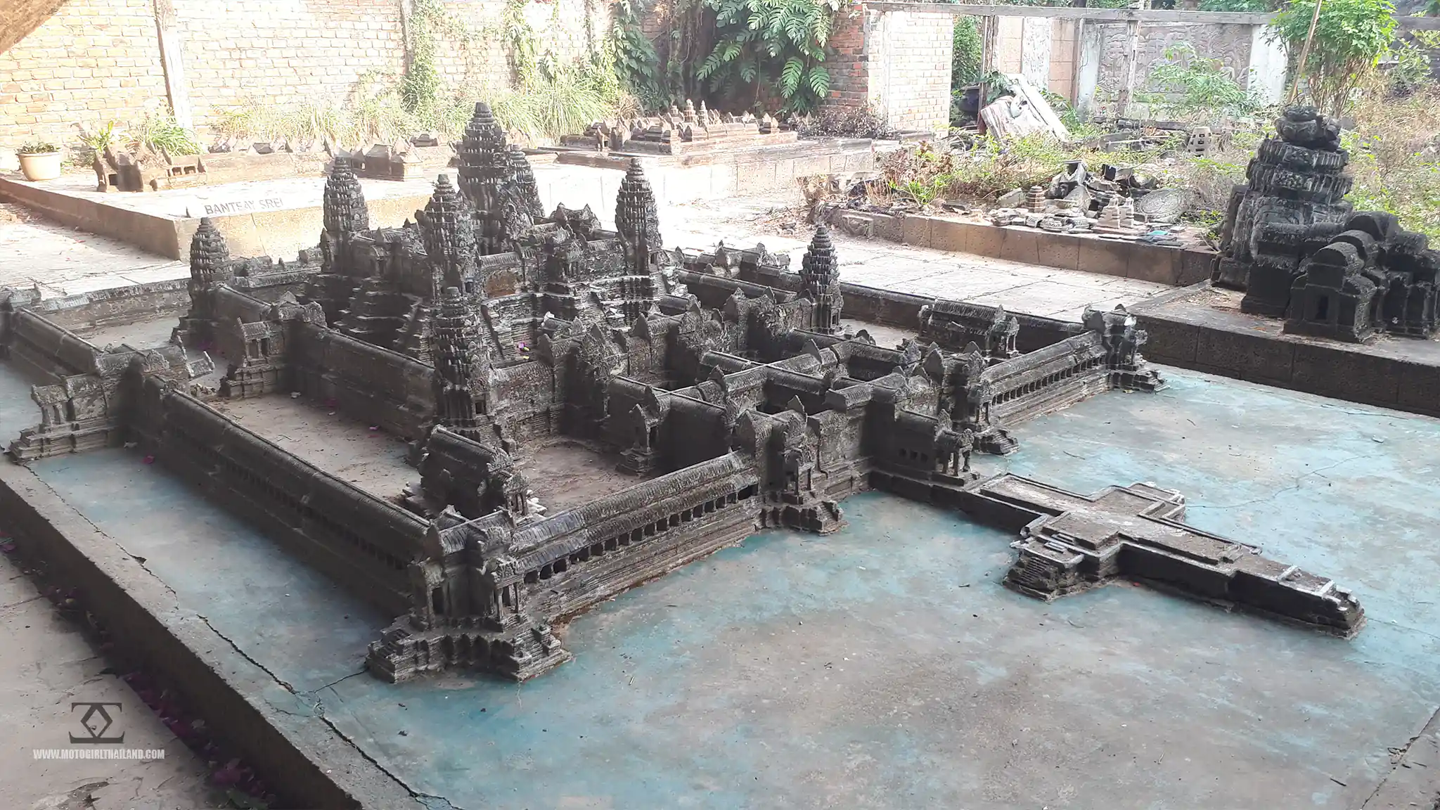 Miniature Replicas of Angkor's Temples Siem Reap Cambodia
