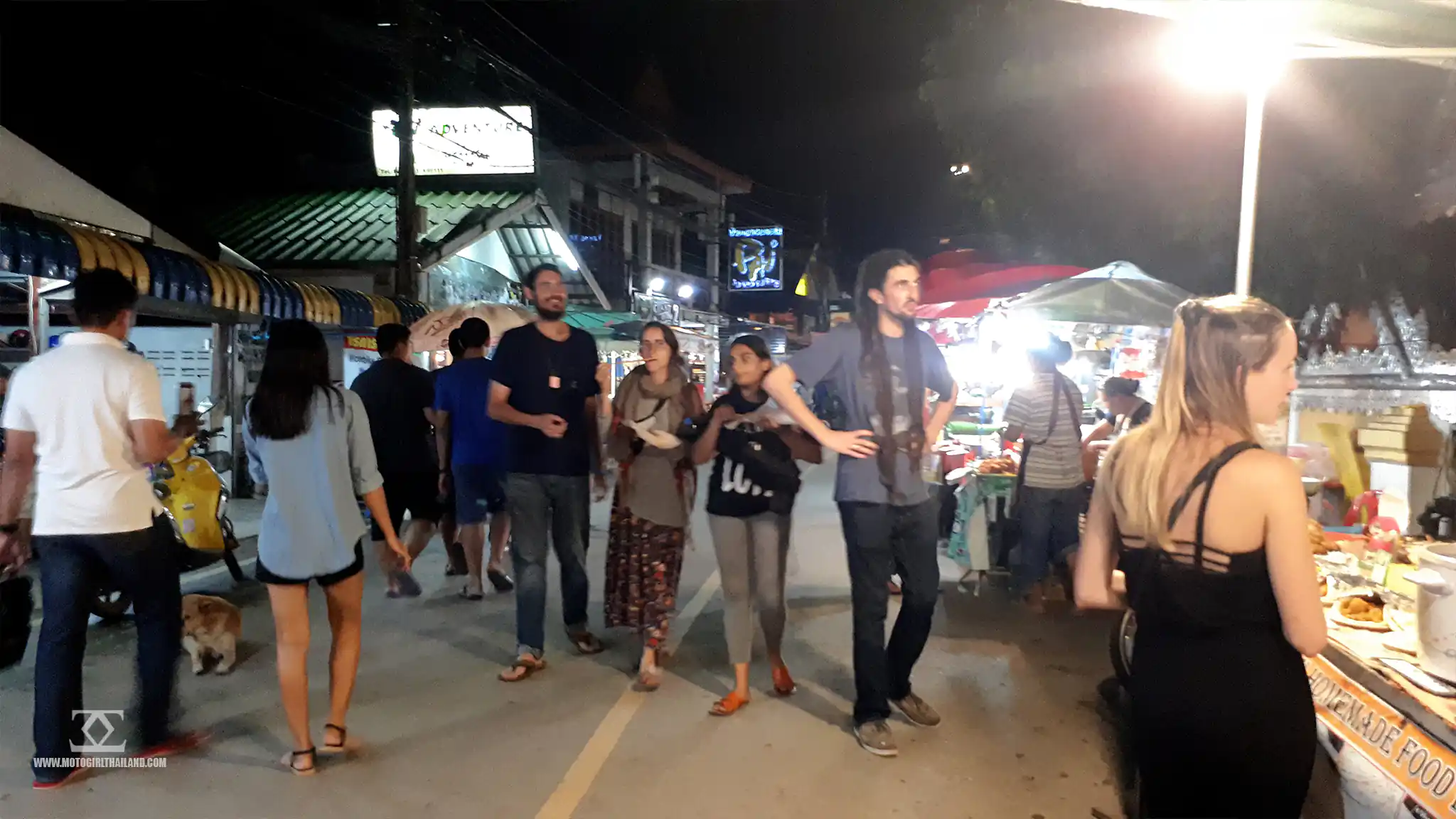Pai Walking Street