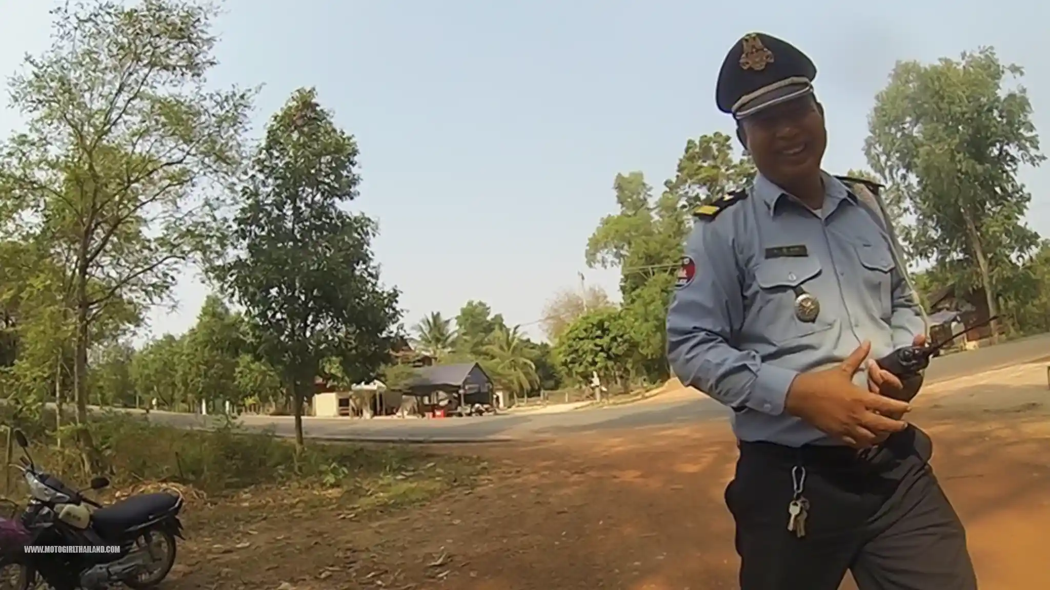 Police Angkor Wat Siem Reap Cambodia