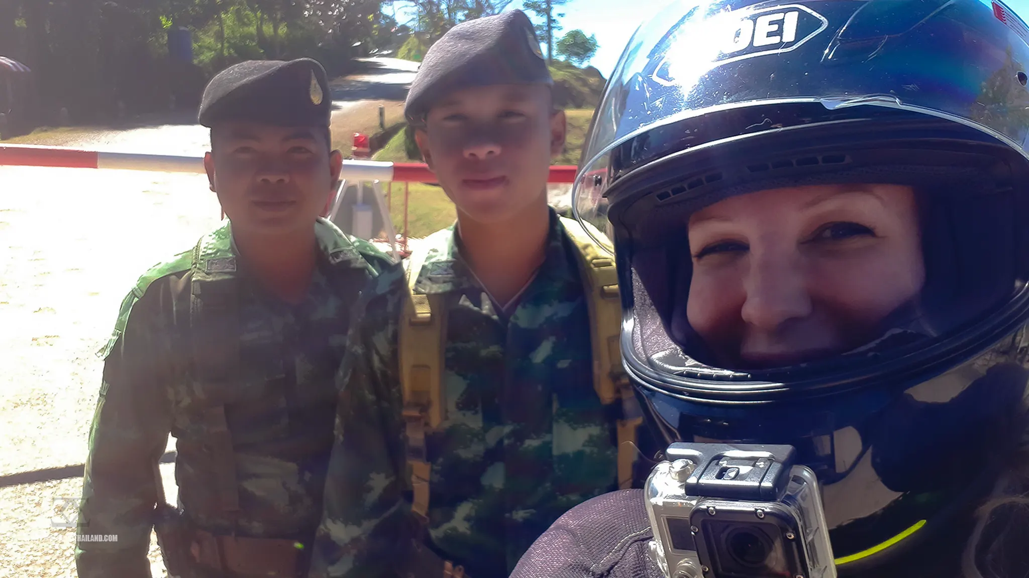 R1149 Border Route Army Soldier Making Coffee