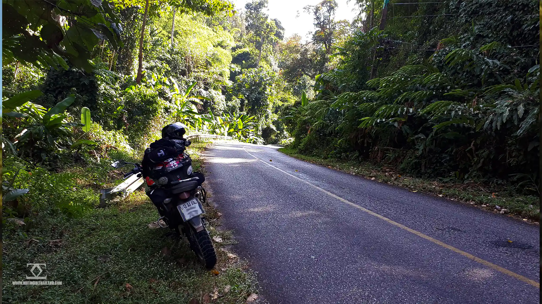 R4031 Forest Route to Mae Khuang Dam Suspension