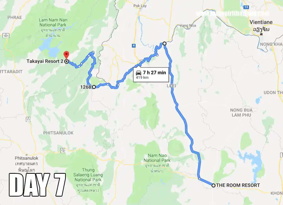 Siem Reap Cambodia Day 7 Map