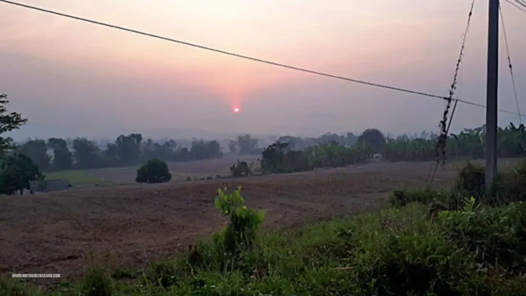 farmland sunrise