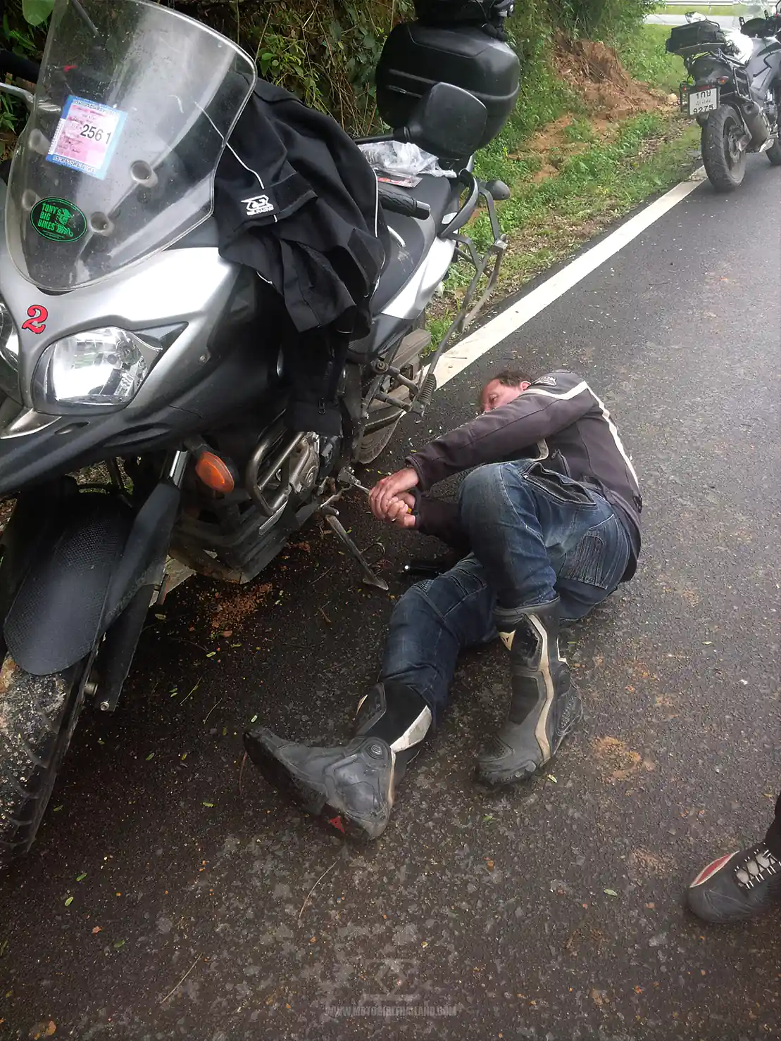 TBB Bike Fall