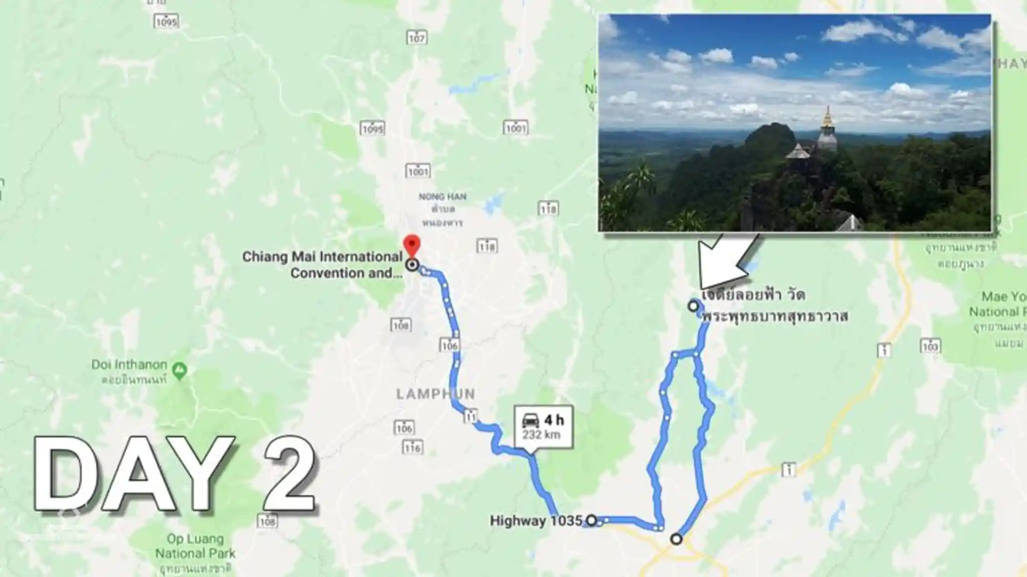 WRWR 2 Day Ride Map Day 2