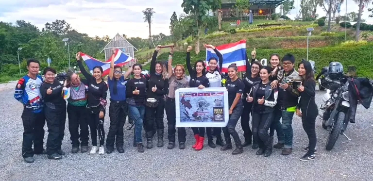 WRWR Women RIders World Relay Biker Chicks Thailand