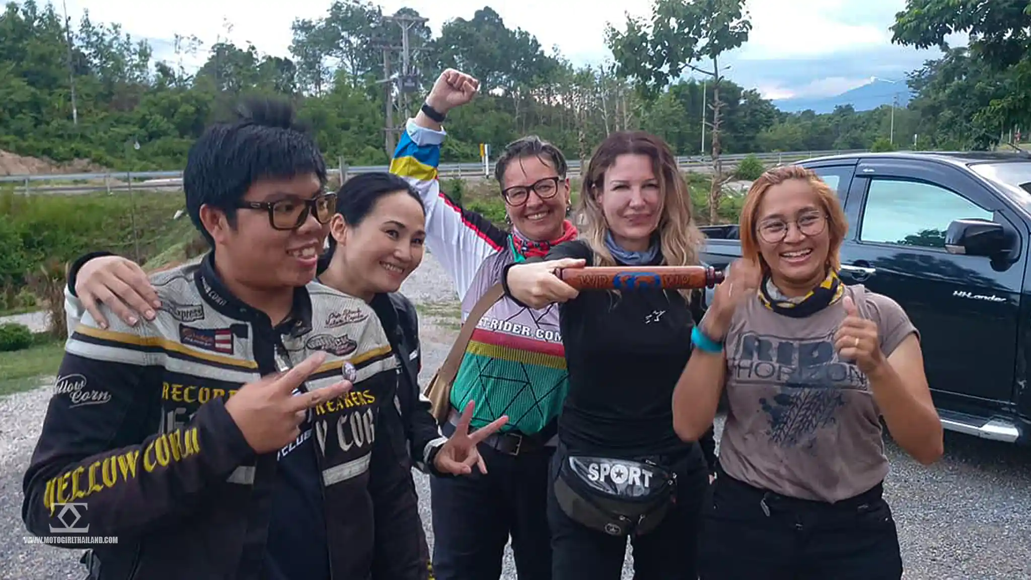WRWR Women RIders World Relay Biker Chicks Thailand