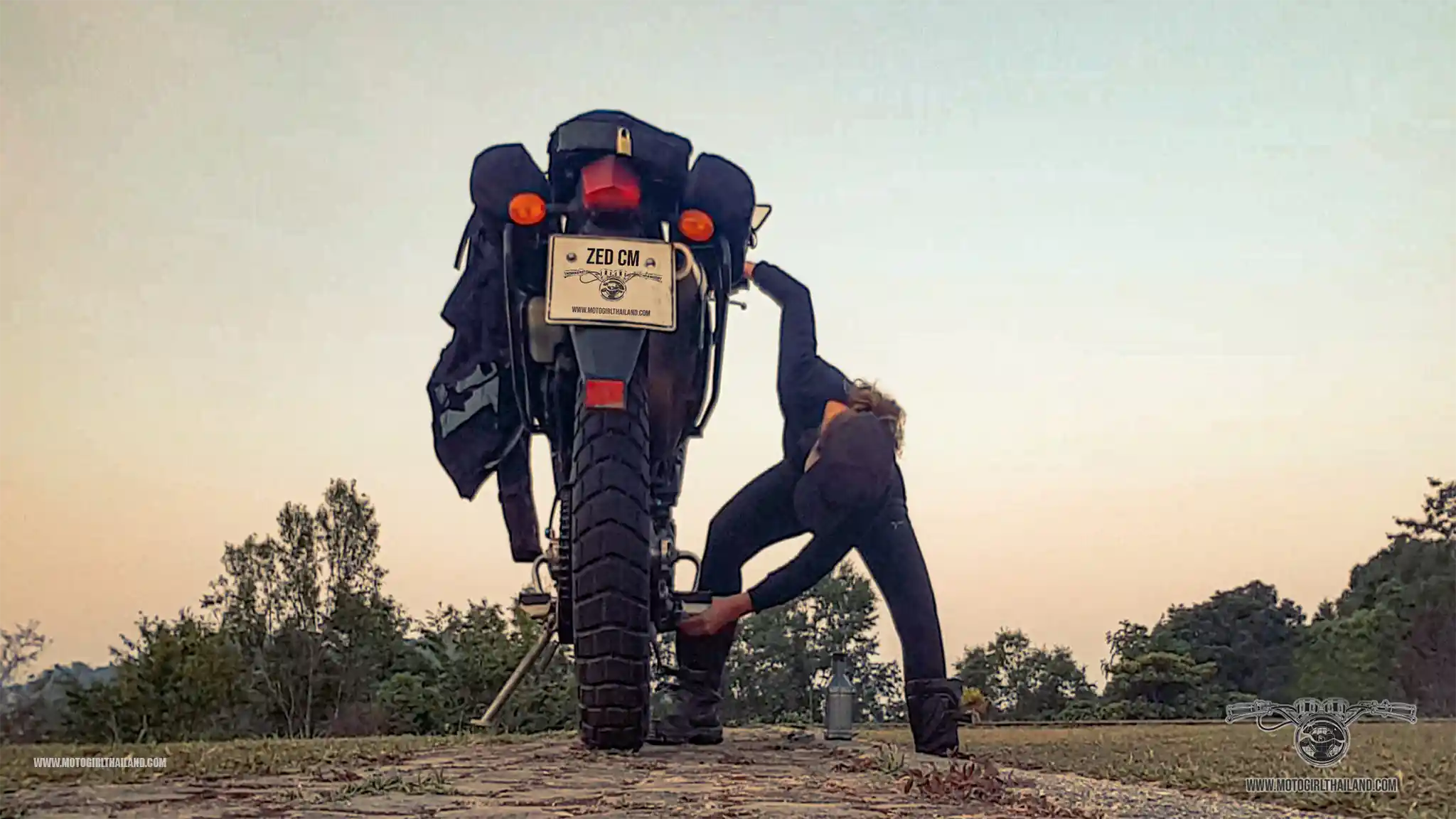 Zed Motogirl in Thailand